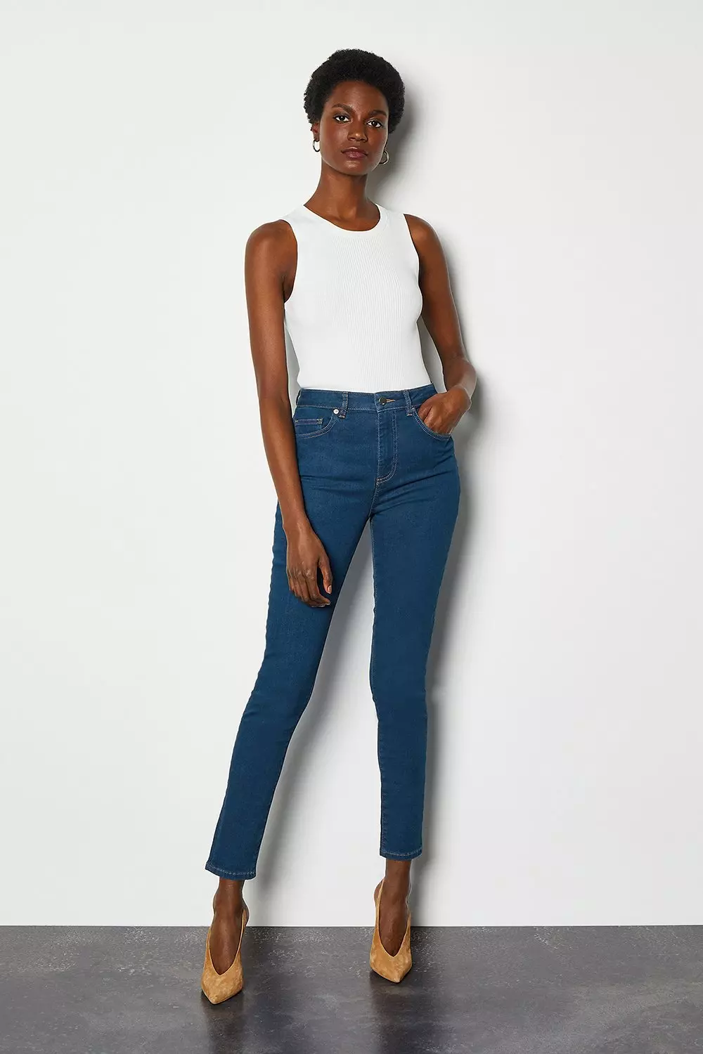 Retro store skinny jeans